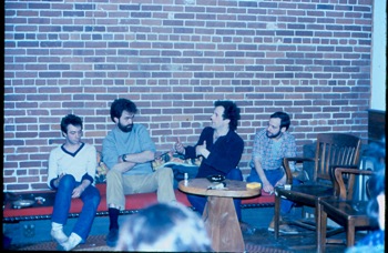 Open Forum on Contemporary Sculpture, co-presented by AKAG, at Hallwalls, 1979.
