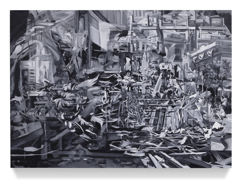 Deep Horizon, Oil on panel, 36 x 48 inches, 2019.